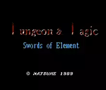 Image n° 1 - titles : Dungeon & Magic - Swords of Element